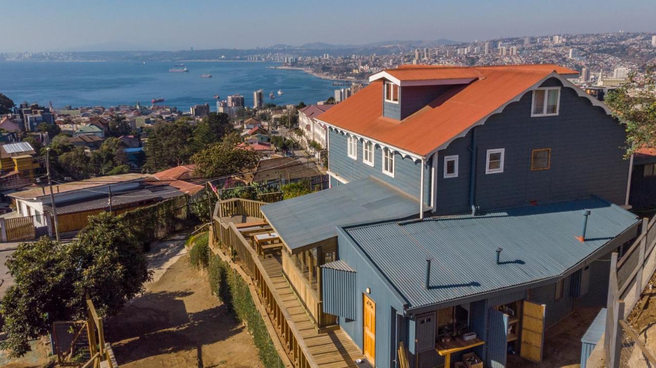 Hotel Faro Azul Valparaiso Cerro Alegre Eksteriør billede