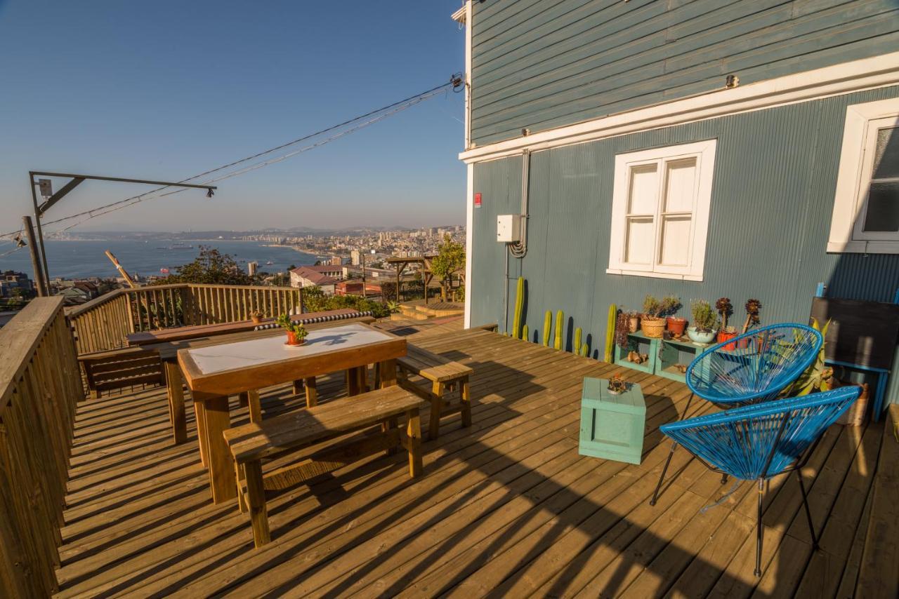 Hotel Faro Azul Valparaiso Cerro Alegre Eksteriør billede
