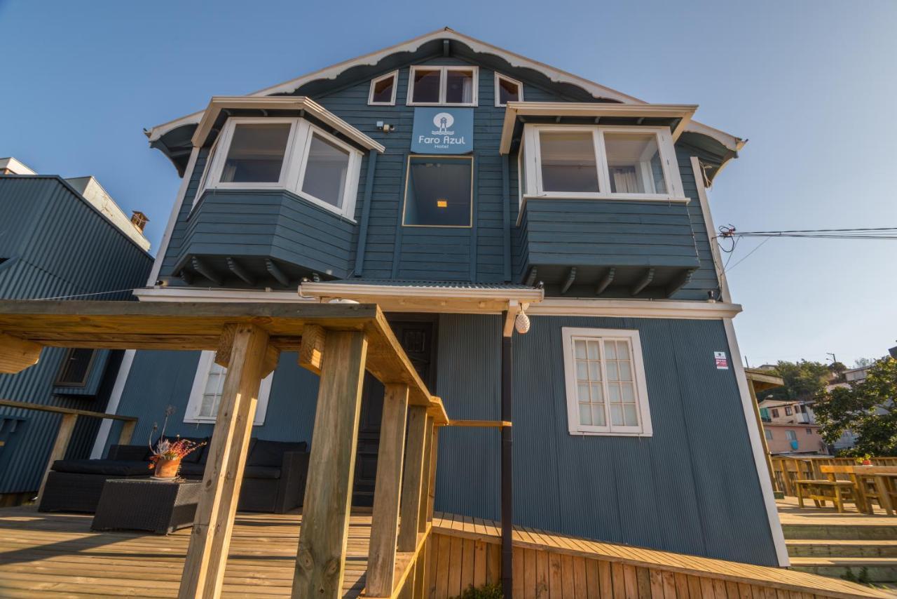 Hotel Faro Azul Valparaiso Cerro Alegre Eksteriør billede