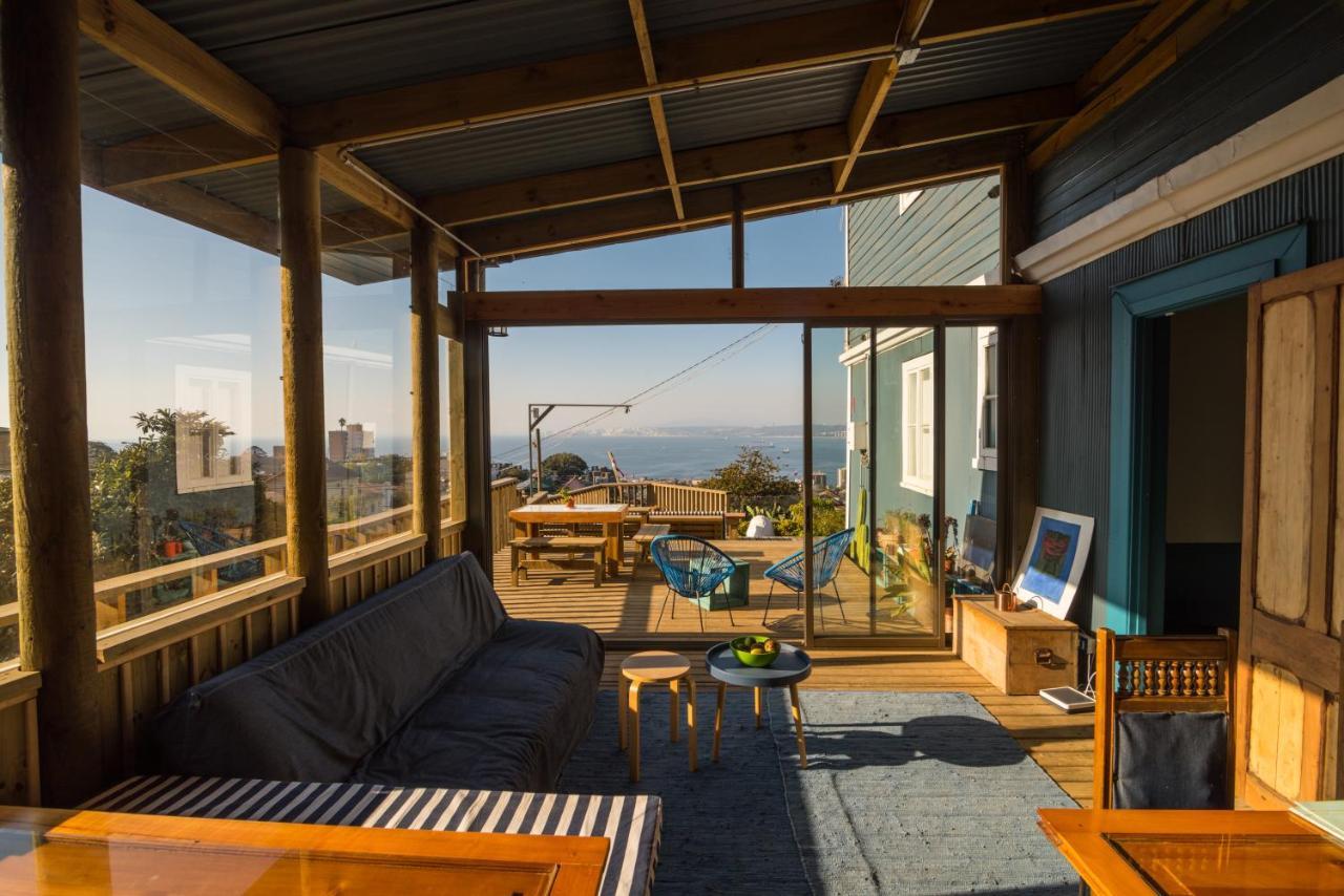Hotel Faro Azul Valparaiso Cerro Alegre Eksteriør billede