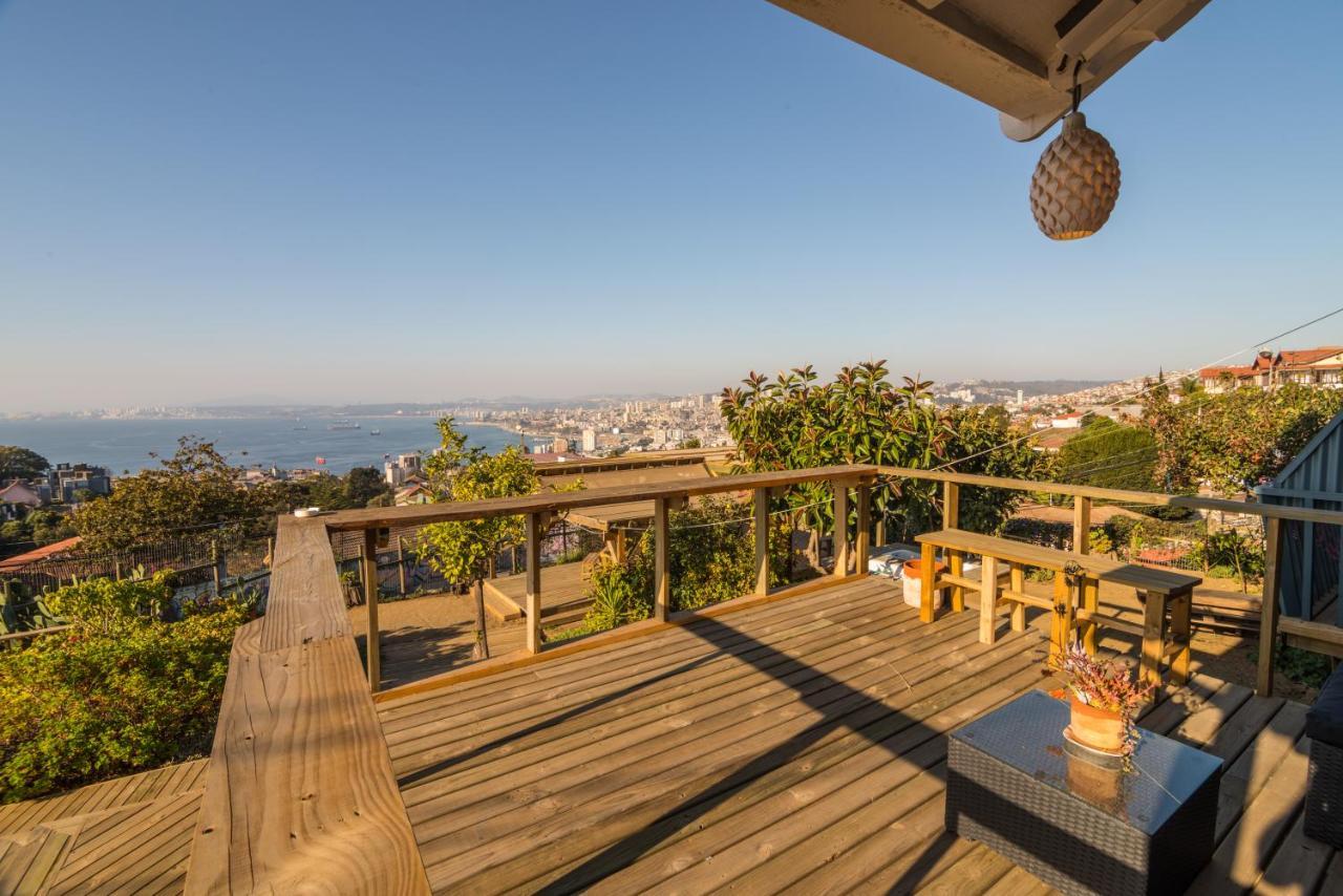 Hotel Faro Azul Valparaiso Cerro Alegre Eksteriør billede