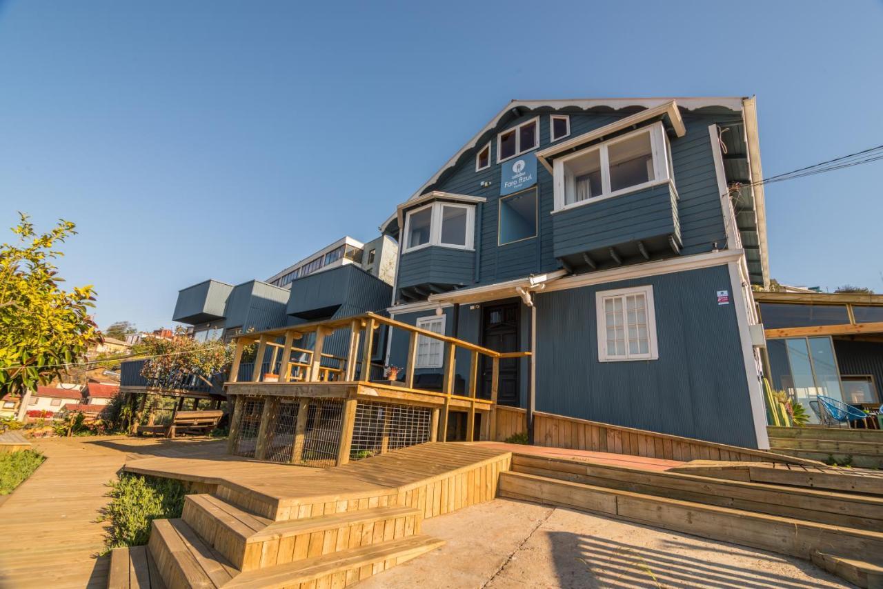 Hotel Faro Azul Valparaiso Cerro Alegre Eksteriør billede