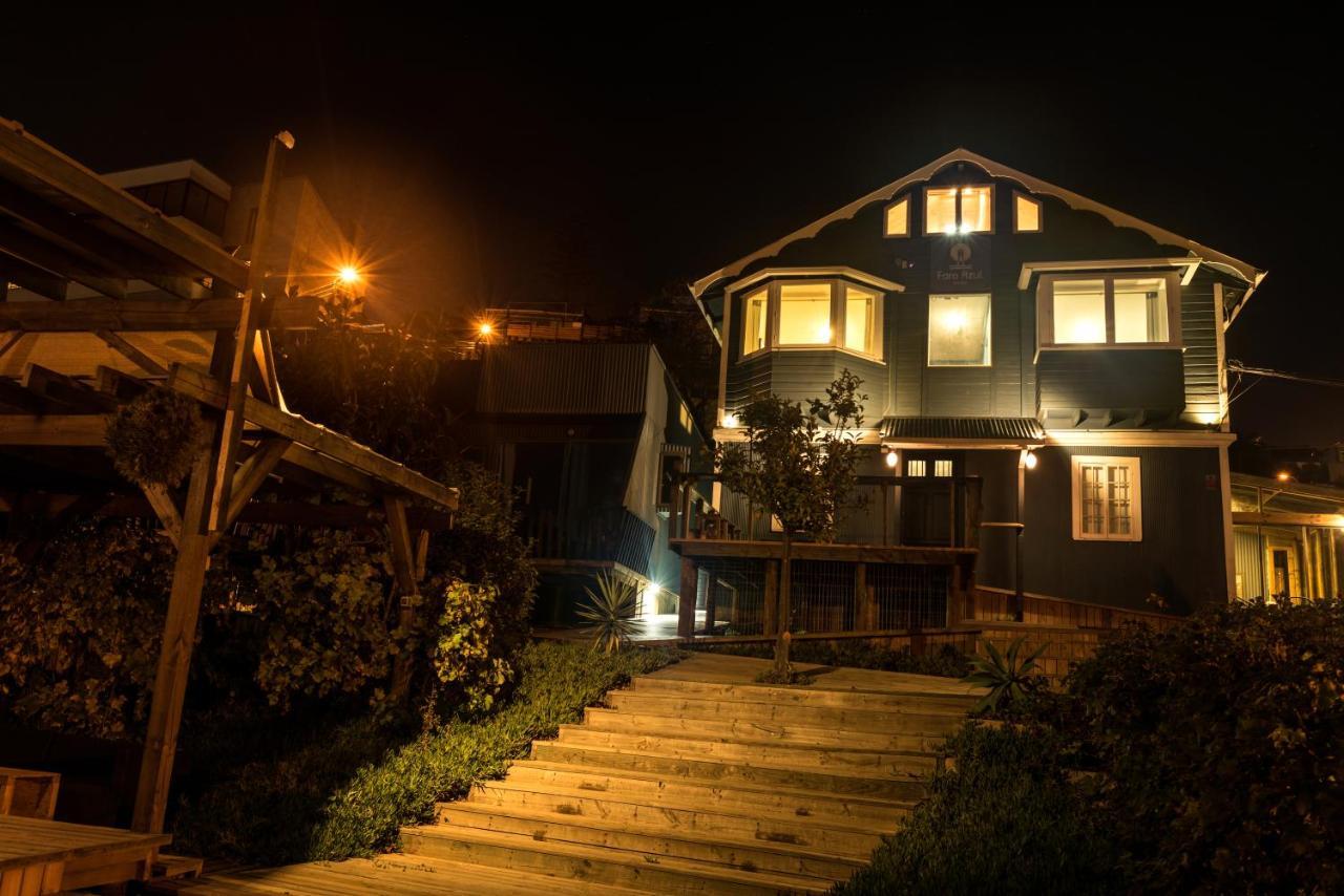 Hotel Faro Azul Valparaiso Cerro Alegre Eksteriør billede
