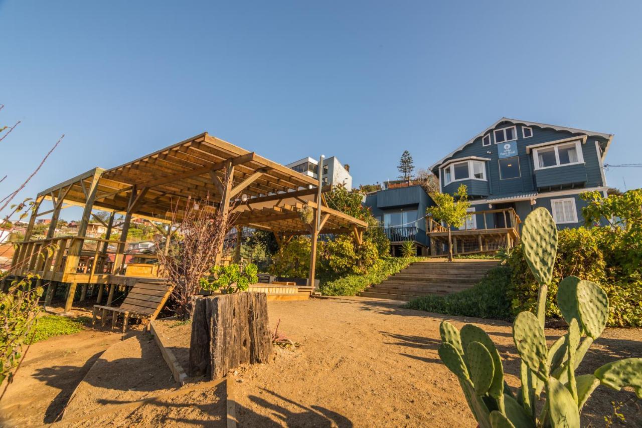 Hotel Faro Azul Valparaiso Cerro Alegre Eksteriør billede