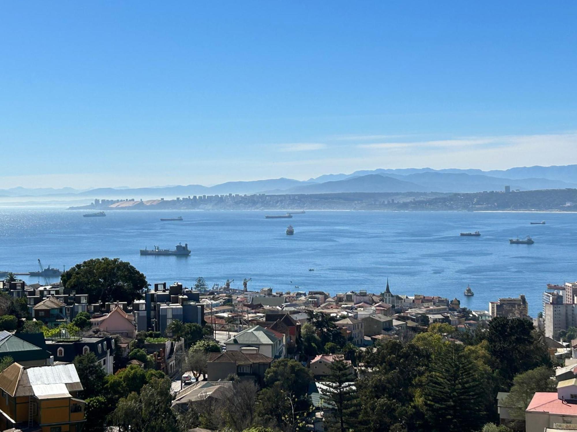 Hotel Faro Azul Valparaiso Cerro Alegre Eksteriør billede