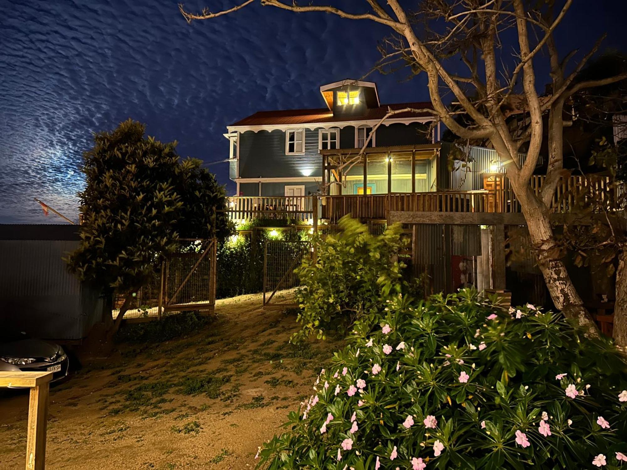 Hotel Faro Azul Valparaiso Cerro Alegre Eksteriør billede