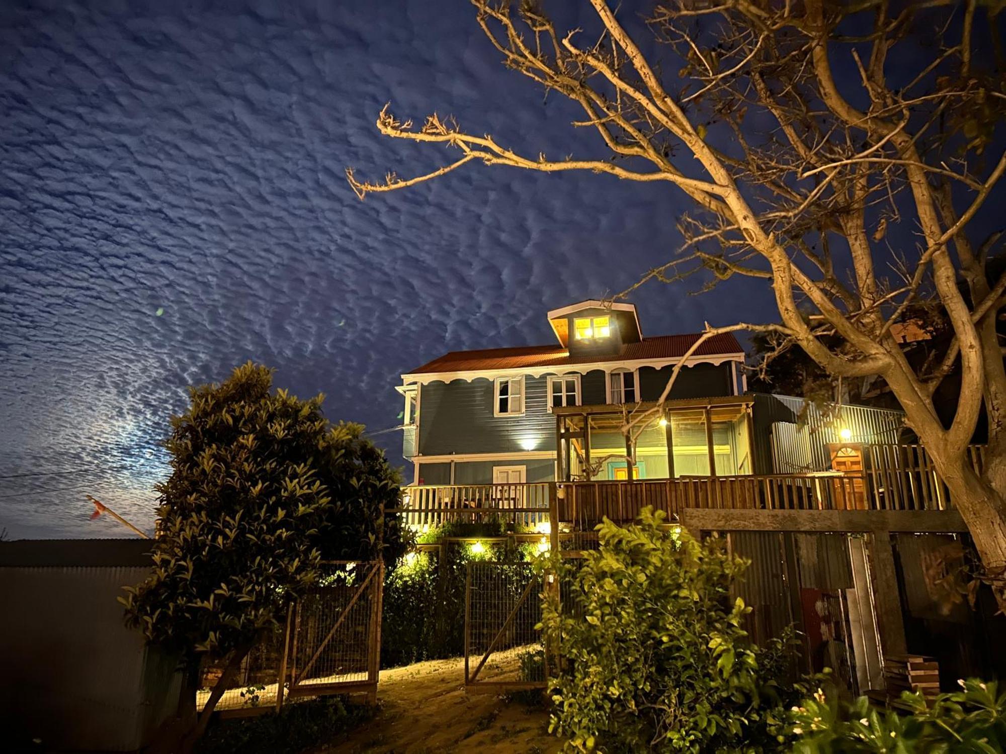 Hotel Faro Azul Valparaiso Cerro Alegre Eksteriør billede