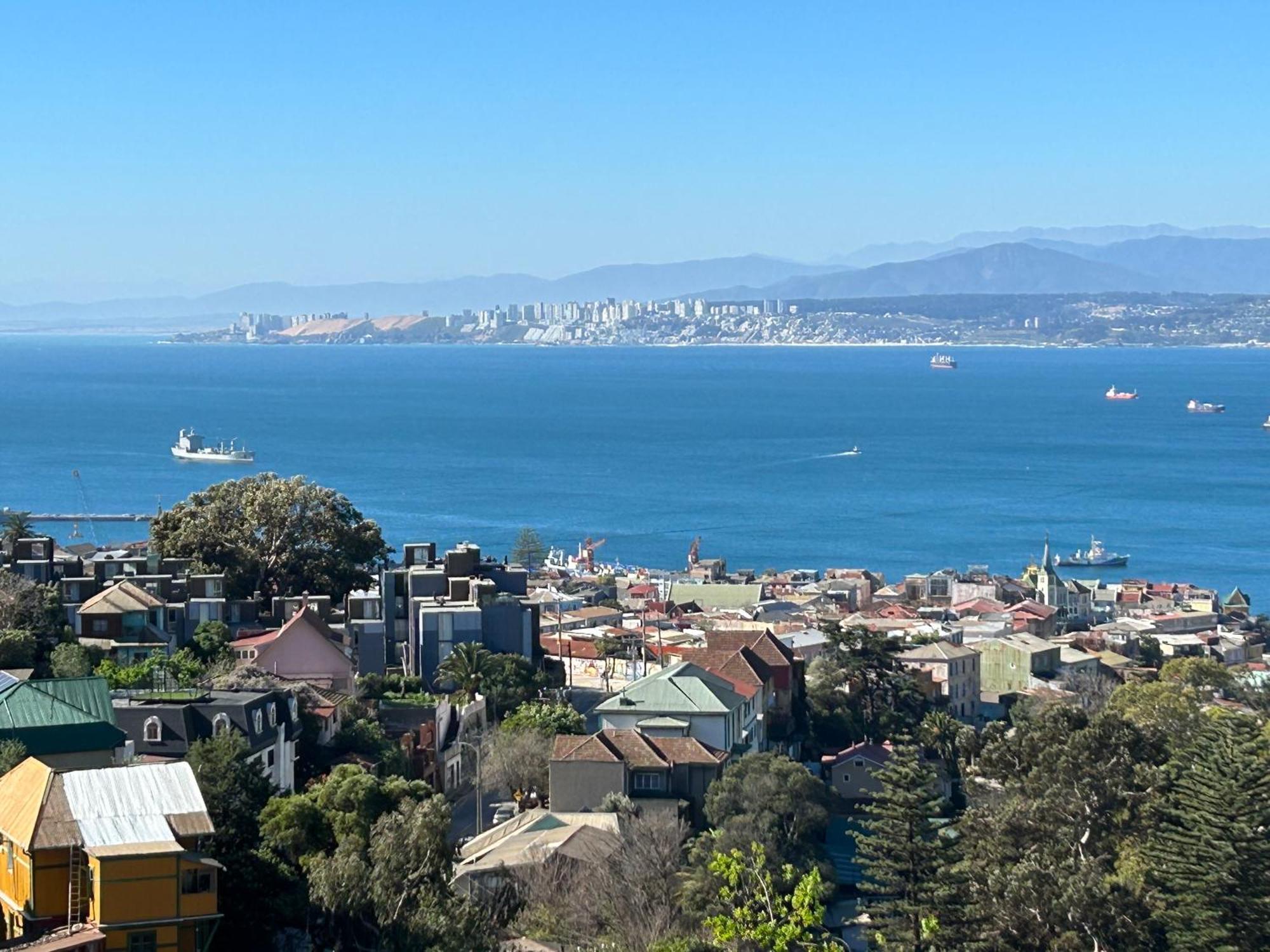 Hotel Faro Azul Valparaiso Cerro Alegre Eksteriør billede