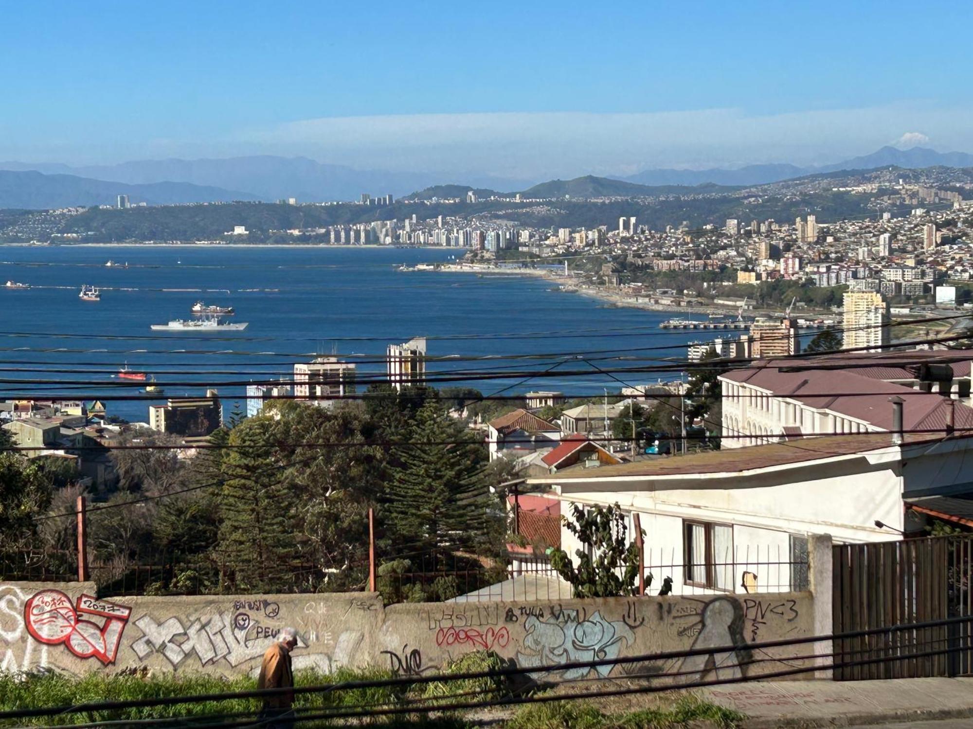 Hotel Faro Azul Valparaiso Cerro Alegre Eksteriør billede